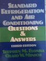 Standard Refrigeration and Air Conditioning Questions  Answers