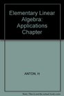 Applications of Elementary Linear Algebra