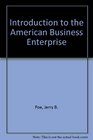 An Introduction to the American Business Enterprise