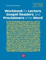Workbook for Lectors Gospel Readers and Proclaimers of the Word 2018