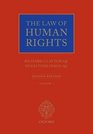 The Law of Human Rights