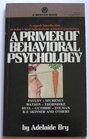 A Primer of Behavioral Psychology