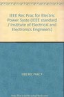 IEEE Recommended Practice for Electric Power Systems in Commercial Buildings