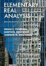 Elementary Real Analysis Second Edition