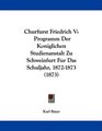 Churfurst Friedrich V Programm Der Koniglichen Studienanstalt Zu Schweinfurt Fur Das Schuljahr 18721873