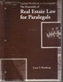 Student workbook to accompany The essentials of real estate law for paralegals
