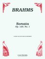 Brahms Sonata Op 120 No 1 Clarinet Solo with Piano Accompaniment