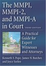 The MMPI MMPI2  MMPIA in Court A Practical Guide for Expert Witnesses and Attorneys