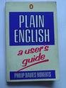Plain English A User's Guide