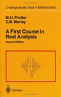 A First Course in Real Analysis