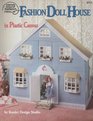 Fashion doll house in plastic canvas