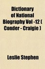Dictionary of National Biography Vol 12
