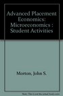 Advanced Placement Economics Microeconomics  Student Activities