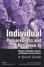 Individual Preparedness and Response to Chemical Radiological Nuclear and Biological Terrorist Attacks A Quick Guide