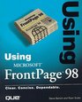 Using Microsoft Frontpage 98