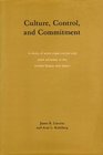 Culture Control and Commitment A Study of Work Organization and Work Attitudes in the United States and Japan