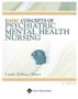 Basic Concepts of PsychiatricMental Health Nursing