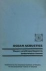 Ocean Acoustics Theory and Experiment in Underwater Sound