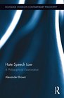 Hate Speech Law A Philosophical Examination