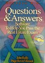 Questions and Answers Software to Help You Pass the Real Estate Exam