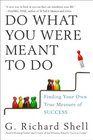 Do What You Were Meant To Do: Finding Your Own True Measure of Success