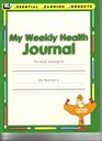 My Weekly Health Journal