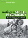 Readings in Social Psychology General Classic and Contemporary Selections