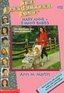 Mary Anne and 2 Many Babies (Baby-Sitters Club, 52)