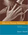 Effective Human Relations Personal and Organizational Applications Personal and Organizational Applications