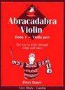 Abracadabra Violin Book 1 Violin Parts
