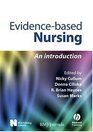 EvidenceBased Nursing An Introduction