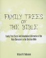 Family Trees of the Bible Family Tree Charts and Genealogical Information of the Main Characters in the Christian Bible