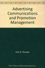 Advertising Communications and Promotion Management
