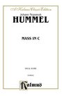Mass in C SATB with SATB Soli