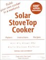 Solar StoveTop Cooker : Pattern, Instructions, Recipes