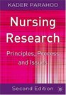 Nursing Research Principles Process and Issues