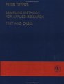 Sampling Methods for Applied Research Text and Cases