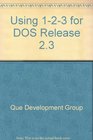 Using 123 for DOS Release 23