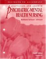 PsychiatricMental Health Nursing Test Bank