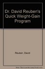 Dr David Reuben's Quick WeightGain Program