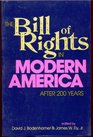 The Bill of Rights in Modern America After 200 Years