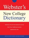 Webster's New College Dictionary