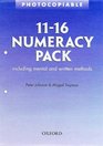 1116 Numeracy Pack