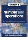 Zeroing In on Number and Operations Grades 12 Key Ideas and Common Misconceptions