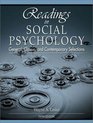 Readings in Social Psychology General Classic  Contemporary Selections