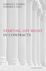 Starting Off Right in Contracts Second Edition