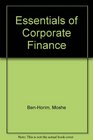 Essentials of Corporate Financial