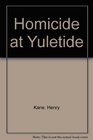 Homicide at Yuletide