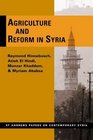Agriculture and Reform in Syria