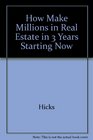 How Make Millions in Real Estate in 3 Years Starting Now